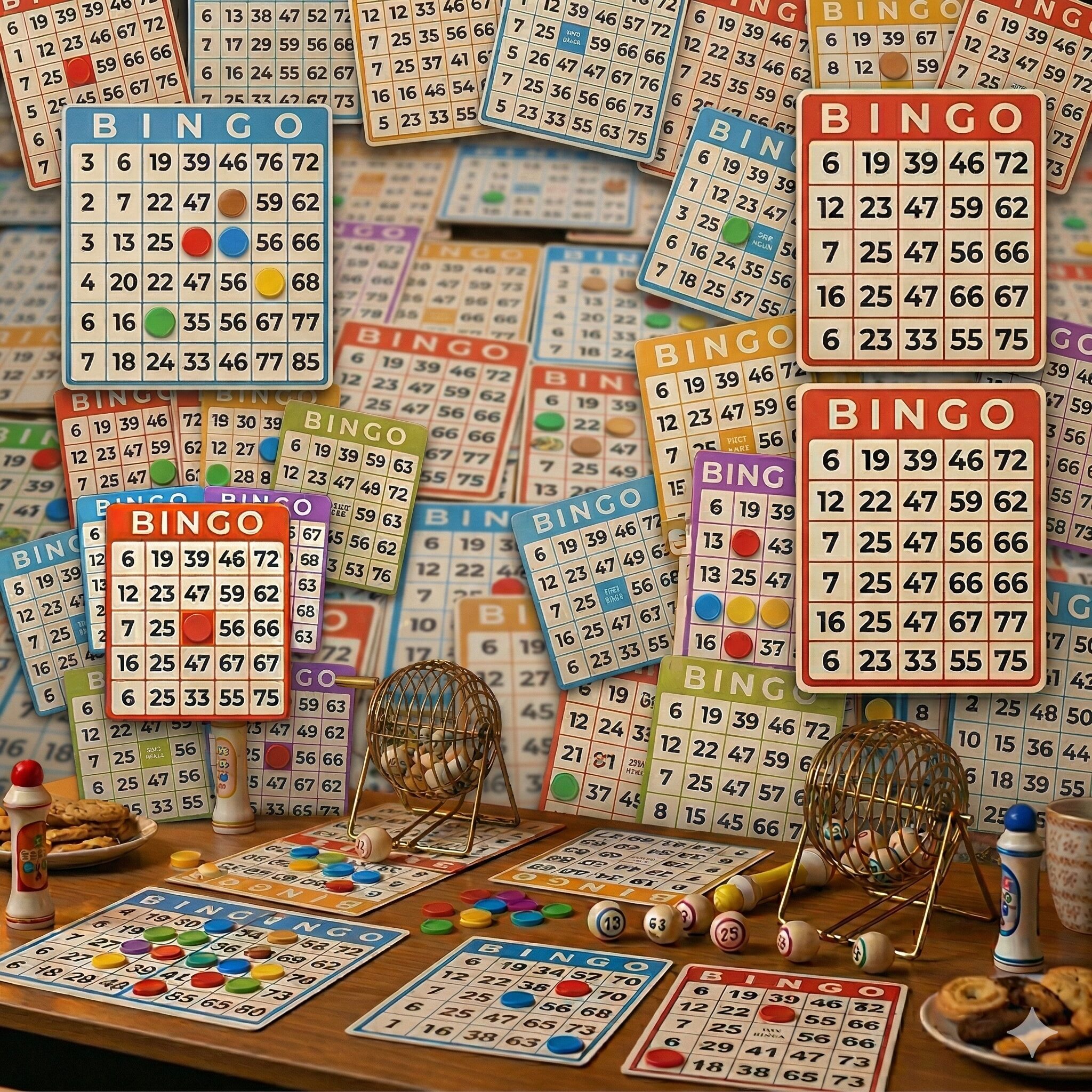 cartelas de bingo