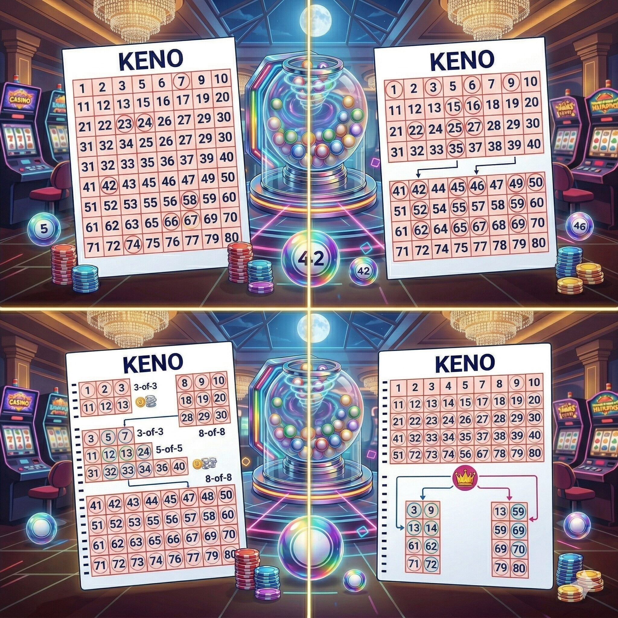 tipos de keno
